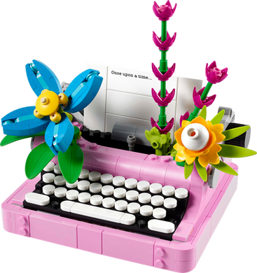 Конструктор LEGO Creator Друкарська машинка з квітами 363 деталі (31169)