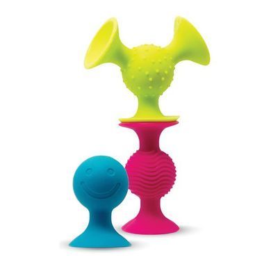 Набір сенсорних брязкалець Fat Brain Toys pipSquigz 3 шт. (F089ML) dt_13613 фото