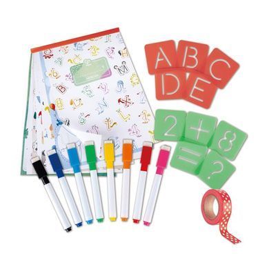 Набор трафаретов Hape Буквы и цифры (E1070) dt_28395 фото