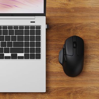 Мышь Keychron M7 BT/WL/USB-A/USB-C, чорний M7-A1 фото