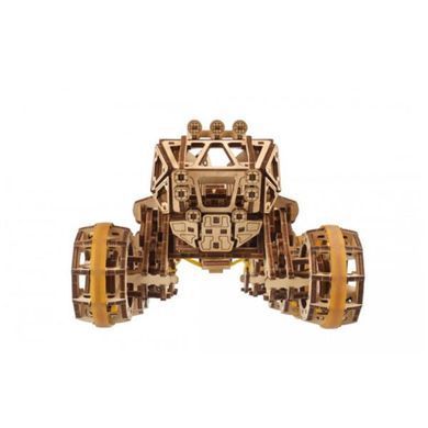 Дерев'яний механічний 3D конструктор Ugears Пілотований марсохід (70206) dt_93671 фото
