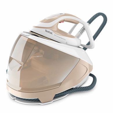 Tefal Праска-парогенератор Pro Express Eco, 2200Вт, 1800мл, паровий удар -550гр, постійна пара - 140гр, біло-золотий (385529) GV9E22E0 фото