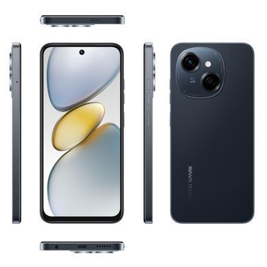 TECNO Смартфон Spark Go 1 (KL4) 6.67" 4/64ГБ, 2SIM, 5000мА&bull;год, Startrail Black (381598) 4894947036439 фото