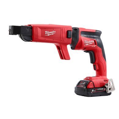 Шуруповерт для гипсокартона аккумуляторный бесщеточный MILWAUKEE, M18 FSGC-202X, 13Нм (зарядное устройство M12-18 FC, 2 аккумулятора 4933459199 фото