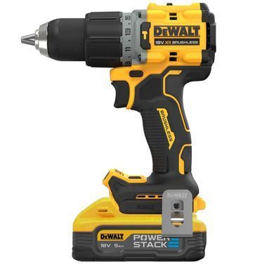 Дриль-шурупокрут акумуляторний безщітковий ударний DeWALT DCD805H2T DCD805H2T фото