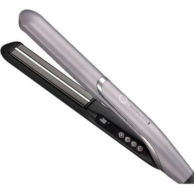 Remington Выпрямитель ProLuxe You Adaptive, 52Вт, темп.режимов-9, 150-230С, дисплей, ионизация, керамика, черно-серый S9880 фото