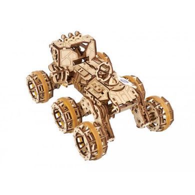 Дерев'яний механічний 3D конструктор Ugears Пілотований марсохід (70206) dt_93671 фото
