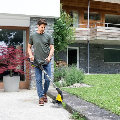 Тример садовий Karcher WRE 18-55 для видалення бур'янів, акум., 18В, 2.85кг, Solo (без АКБ та ЗП) (349029) 1.445-244.0 фото