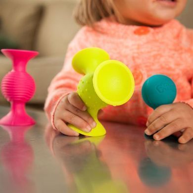 Набір сенсорних брязкалець Fat Brain Toys pipSquigz 3 шт. (F089ML) dt_13613 фото