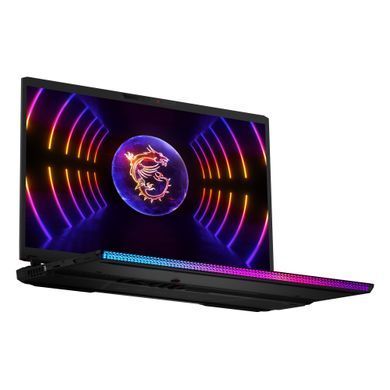 MSI Ноутбук Raider 17" QHD+, Intel i9-13980HX, 32GB, F1TB, NVD4090-16, W11, черный (368038) RAIDER_GE78HX_13VI-207UA фото