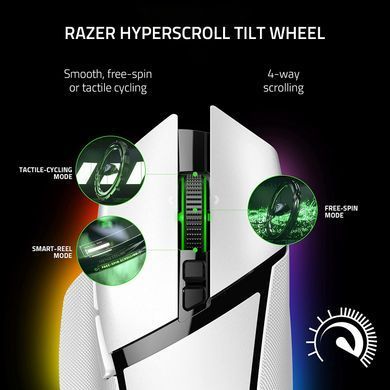 Razer Миша Basilisk V3 Pro WL White Edition (360581) RZ01-04620200-R3G1 фото