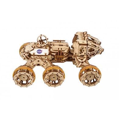 Дерев'яний механічний 3D конструктор Ugears Пілотований марсохід (70206) dt_93671 фото