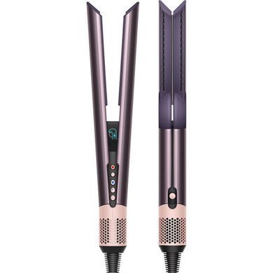 Випрямитель Dyson с влажного на сухое HТ01 Airstrait Jasper/Plum, темп.режимов-3, 80-140С, OLED-дисплей, металл, фиолетовый 599046-01 фото