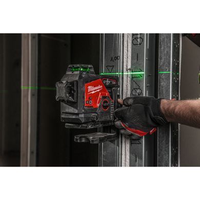 Нівелір лазерний 3D акумуляторний MILWAUKEE, M12 3PL-401C