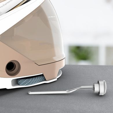 Tefal Праска-парогенератор Pro Express Eco, 2200Вт, 1800мл, паровий удар -550гр, постійна пара - 140гр, біло-золотий (385529) GV9E22E0 фото