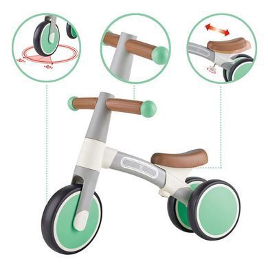 Беговел Hape Первая поездка трехколесный 7" светло-зеленый (E0104), Зелёный