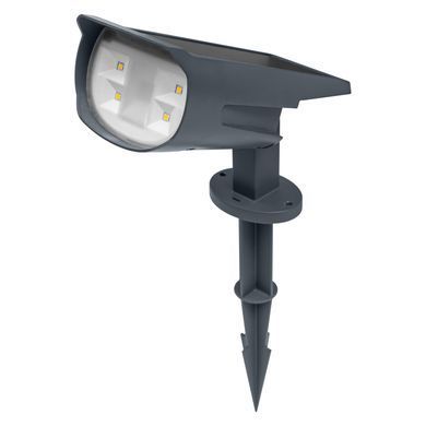 Світильник автономний LEDVANCE ENDURA GARDEN SOLAR SPOT RGBW 0.5Вт 3000К 55Лм IP44 чорний (390347)