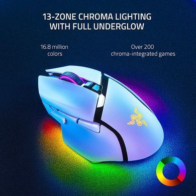Razer Миша Basilisk V3 Pro WL White Edition (360581) RZ01-04620200-R3G1 фото