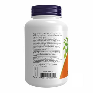 Kelp 150 mcg - 200 tabs Now Foods
