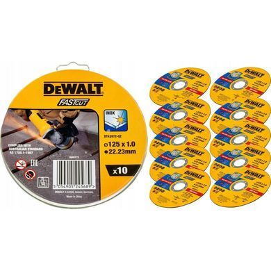 Набор отрезных кругов HIGH PERFORMANCE DeWALT DT43972