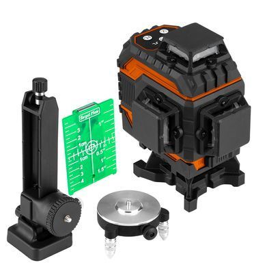 Лазерний нівелір NEO TOOLS 75-141, 3D, зелений лазер, дальність до 25 м, кейс