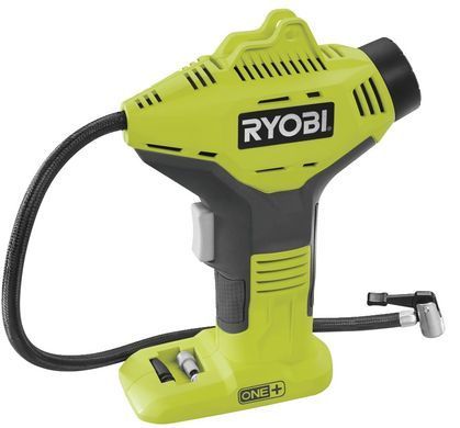 Компрессор автомобильный аккумуляторный Ryobi ONE+ R18PI-0 18В 10.3бар 16л/мин 0.7кг без АКБ и ЗУ 5133003931 фото