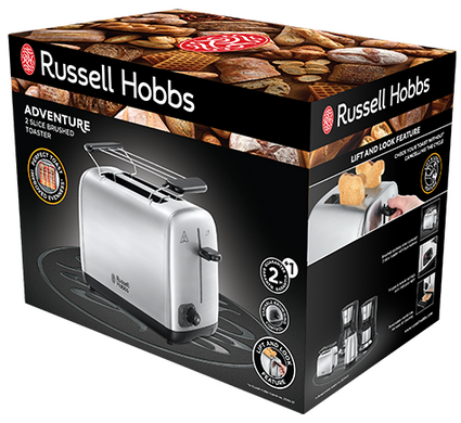 Тостер Russell Hobbs 24080-56 Adventure (6489052) 23646036001 фото