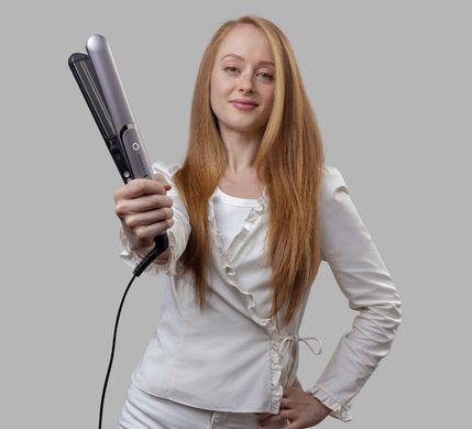 Remington Выпрямитель ProLuxe You Adaptive, 52Вт, темп.режимов-9, 150-230С, дисплей, ионизация, керамика, черно-серый S9880 фото