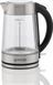 Электрочайник Gorenje 1.7л, 2,200 Вт, strix контроль, стекло, нерж (382871) K17GDWII