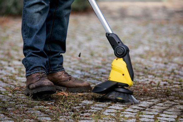 Тример садовий Karcher WRE 18-55 для видалення бур'янів, акум., 18В, 2.85кг, Solo (без АКБ та ЗП) (349029) 1.445-244.0 фото