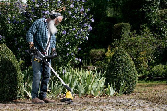 Тример садовий Karcher WRE 18-55 для видалення бур'янів, акум., 18В, 2.85кг, Solo (без АКБ та ЗП) (349029) 1.445-244.0 фото