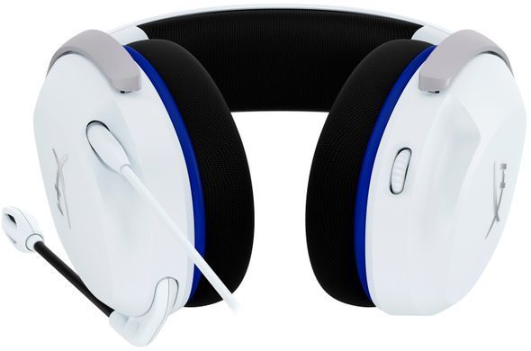 Гарнітура HyperX Cloud Stinger 2 Core PS5/PS4, mini-jack, біло-синій (362282) 6H9B5AA фото