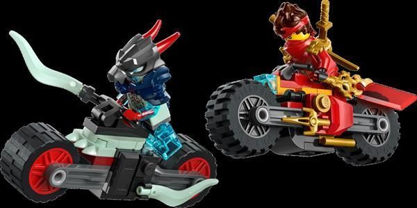 Конструктор LEGO NINJAGO Швидкісні перегони Кая на мотоциклі 79 деталей (71838)