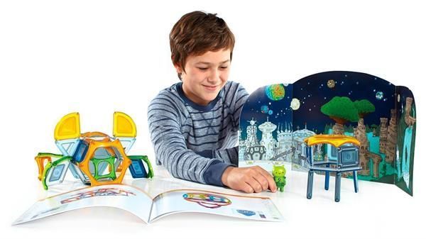 Магнитный конструктор Guidecraft PowerClix Explorer Series Космос, 54 детали (G9470) dt_1288 фото