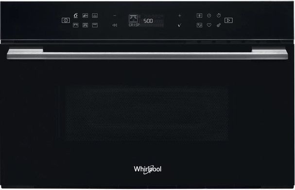 Whirlpool Мікрохвильова піч вбудовувана, 31л, електронне упр., 1000Вт, гриль, дисплей, чорний (372013) W7MD440NB фото