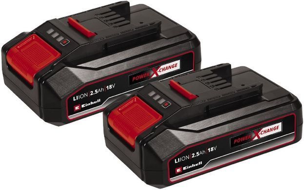 Einhell Акумулятор 18В, 2.5 Аг PXC-Twinpack (2 шт), 0.46 кг (349352)