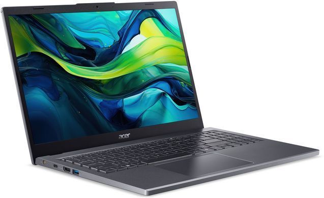 Acer Ноутбук Aspire 15 A15-51M 15.6" FHD IPS, Intel 7-150U, 32GB, F1TB, UMA, Lin, сірий (377465) NX.KXTEU.005 фото