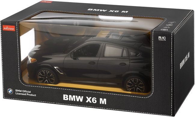 Машинка Rastar BMW X6 1:14 Чорний
