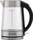 Электрочайник Gorenje 1.7л, 2,200 Вт, strix контроль, стекло, нерж (382871) K17GDWII