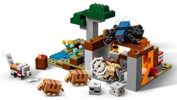 Конструктор LEGO Minecraft Шахтна експедиція &laquo;Броненосець&raquo; (389484)