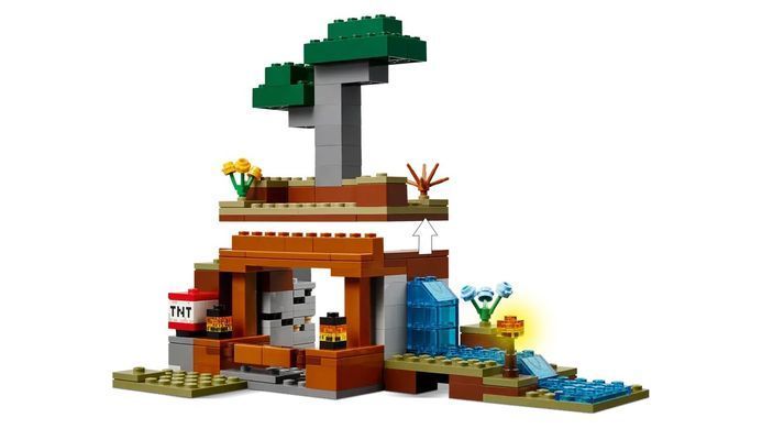 Конструктор LEGO Minecraft Шахтна експедиція &laquo;Броненосець&raquo; (389484)