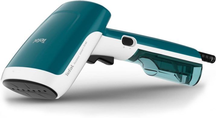 Tefal Відпарювач компактний Access Steam, 1300Вт, 70мл, постійна пара - 20гр, пластик підошв., біло-синій (372788) DT6131E0 фото