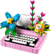 Конструктор LEGO Creator Друкарська машинка з квітами 363 деталі (31169)