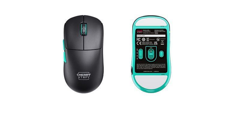 Cherry Xtrfy Мышь M68, WL/USB-A, RGB, черный CX-M68W-BLACK фото