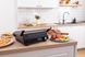 Гриль Gorenje прижимний 2100Вт, темп. режимів-7, з`ємні пластини, розкриття на 180&deg;, метал, чорний (392456) GCG2000SD