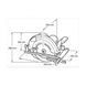 Пила дискова Makita 5903 R 5903R 5903R