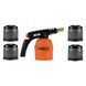 Газова паяльна лампа NEO TOOLS 20-045 з 4 картриджами, 190 г, потужність 1,2 кВт, температура 1350 &deg; C