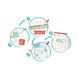 Набор трафаретов Hape Буквы и цифры (E1070) dt_28395