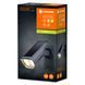 Світильник автономний LEDVANCE ENDURA GARDEN SOLAR SPOT RGBW 0.5Вт 3000К 55Лм IP44 чорний (390347)