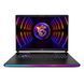 MSI Ноутбук Raider 17" QHD+, Intel i9-13980HX, 32GB, F1TB, NVD4090-16, W11, черный (368038) RAIDER_GE78HX_13VI-207UA
